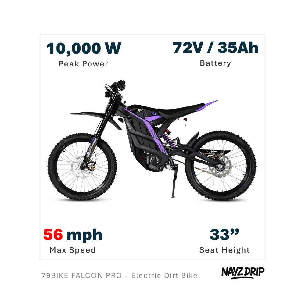 79Bike Falcon Pro Specifications