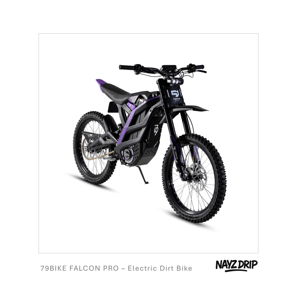 The 79Bike Falcon Pro - Left hand side - 45 degree view