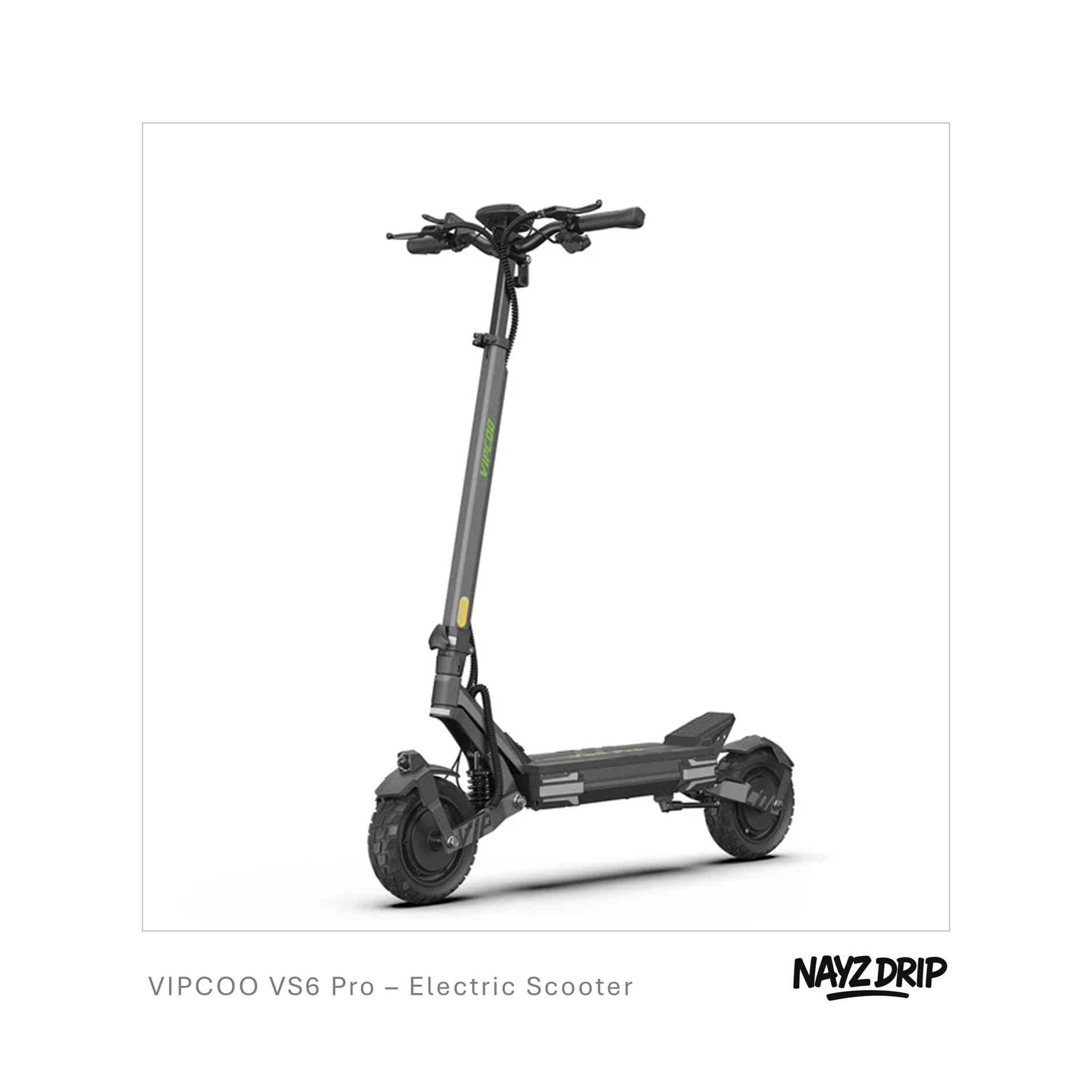 vipcoo vs6 pro. fast 2400w dual motor electric scooter