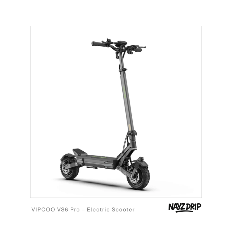vipcoo vs6 pro. fast 2400w dual motor electric scooter