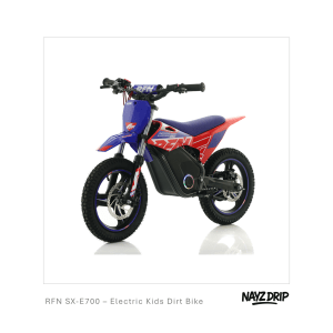 rfn warrior sx e700. cool 19" electric dirt bike. massive 21 mph.