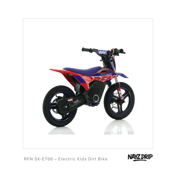 rfn warrior sx e700. cool 19" electric dirt bike. massive 21 mph.