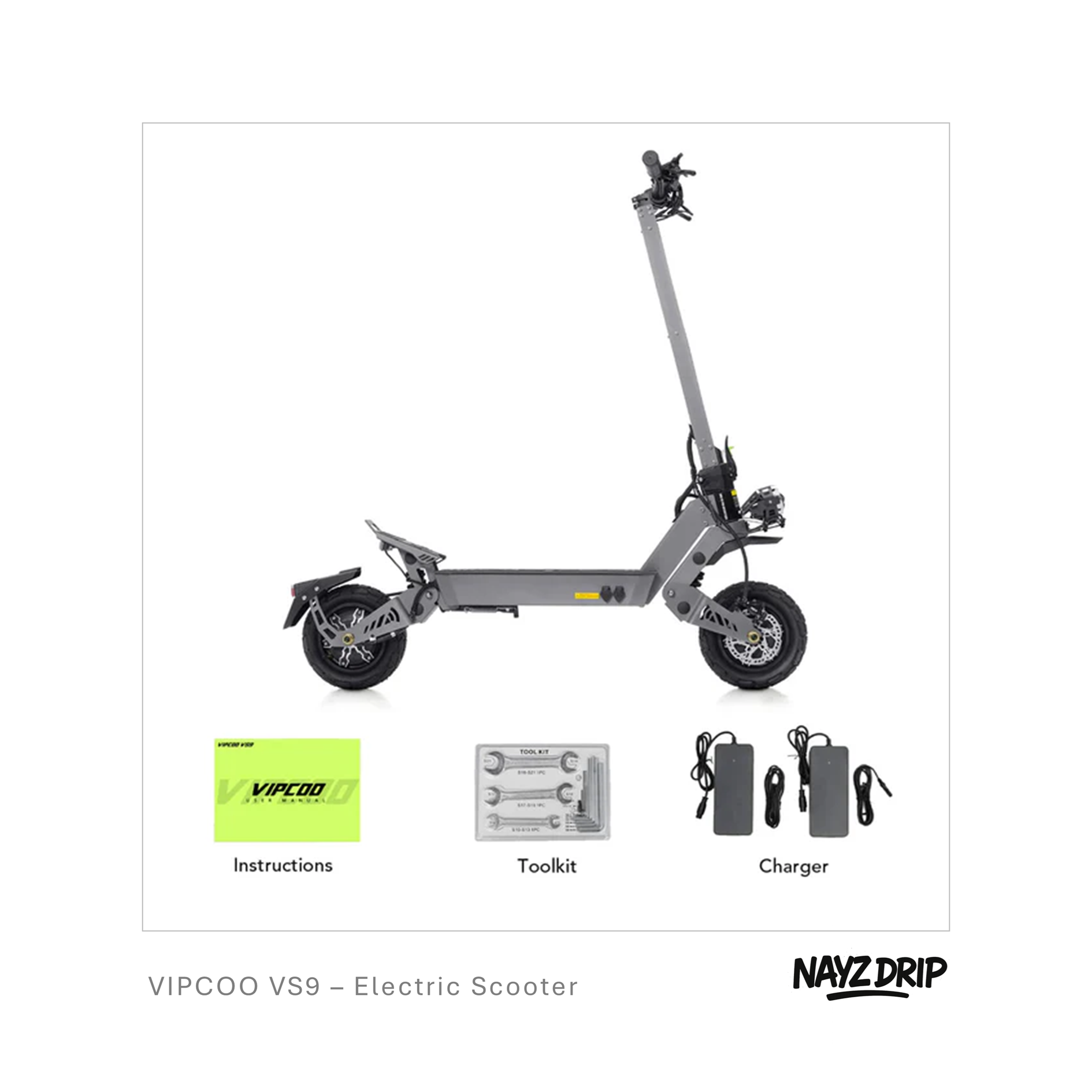 vipcoo vs9 electric scooter – powerful 3,600w urban performance