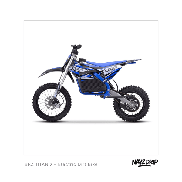 brz neon titan x electric dirt bike – ultimate 60v 2000w kids off road bike