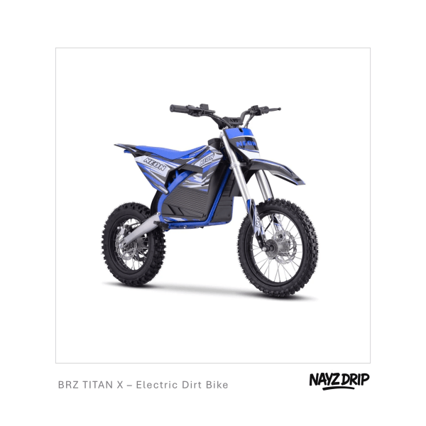 brz neon titan x electric dirt bike – ultimate 60v 2000w kids off road bike