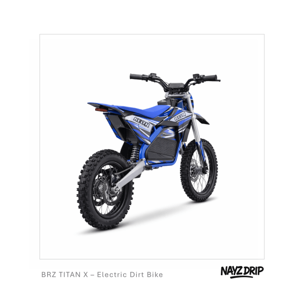 brz neon titan x electric dirt bike – ultimate 60v 2000w kids off road bike